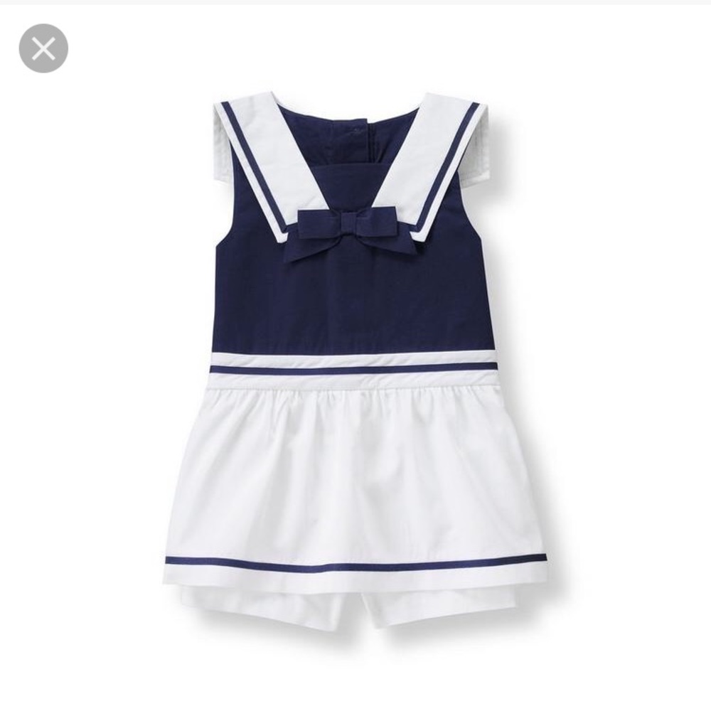 🇺🇸Janie and Jack sailor romper